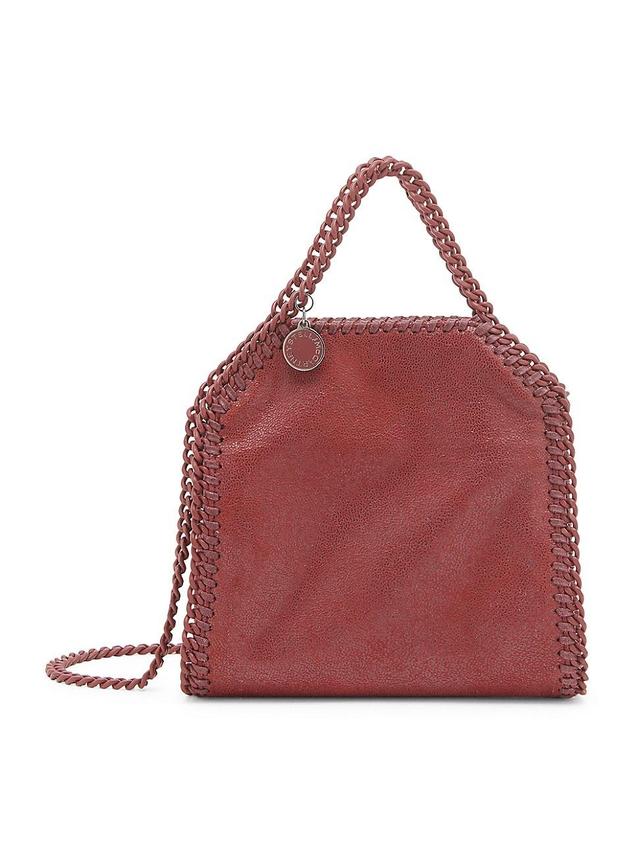 Womens Falabella Shaggy Deer Tiny Tote Bag Product Image