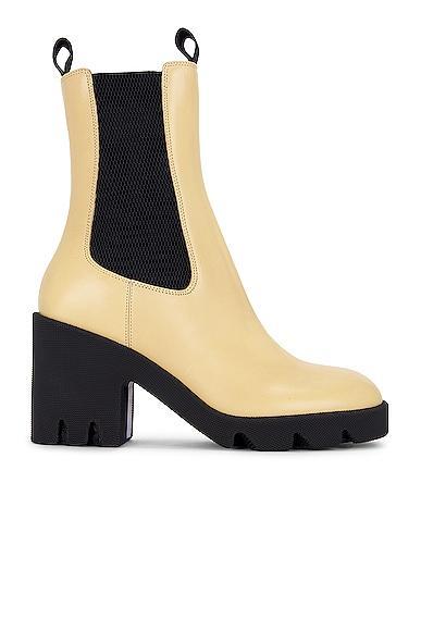 Burberry Stride Chelsea Bootie in Cream Product Image