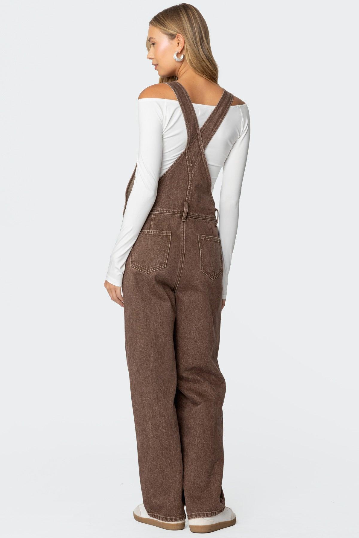 Rosemary Denim Overalls Product Image