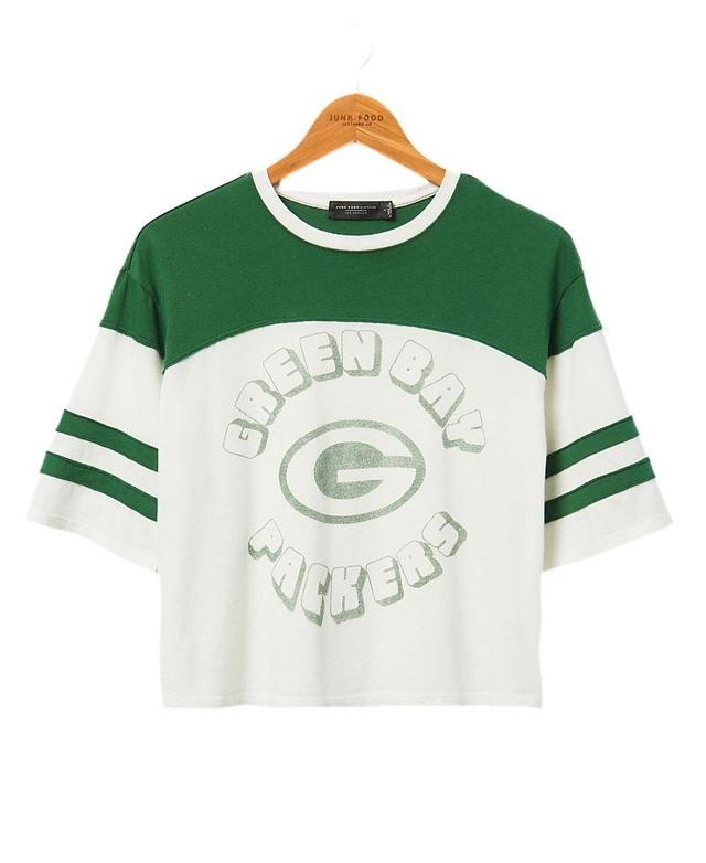 Junk Food Clothing Womens Packers Hail Mary Tee Product Image