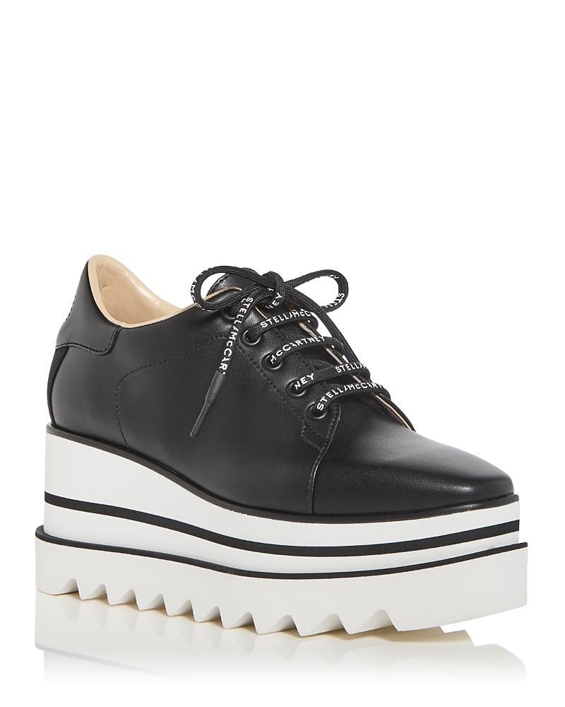 Stella McCartney Womens Sneak Elyse Platform Wedge Sneakers Product Image