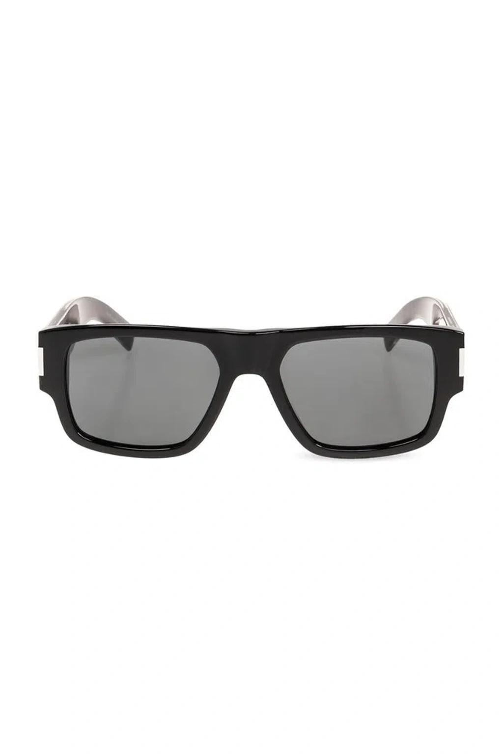 Eyewear Sl 659 Rectangular Frame Sunglasses In Black Product Image