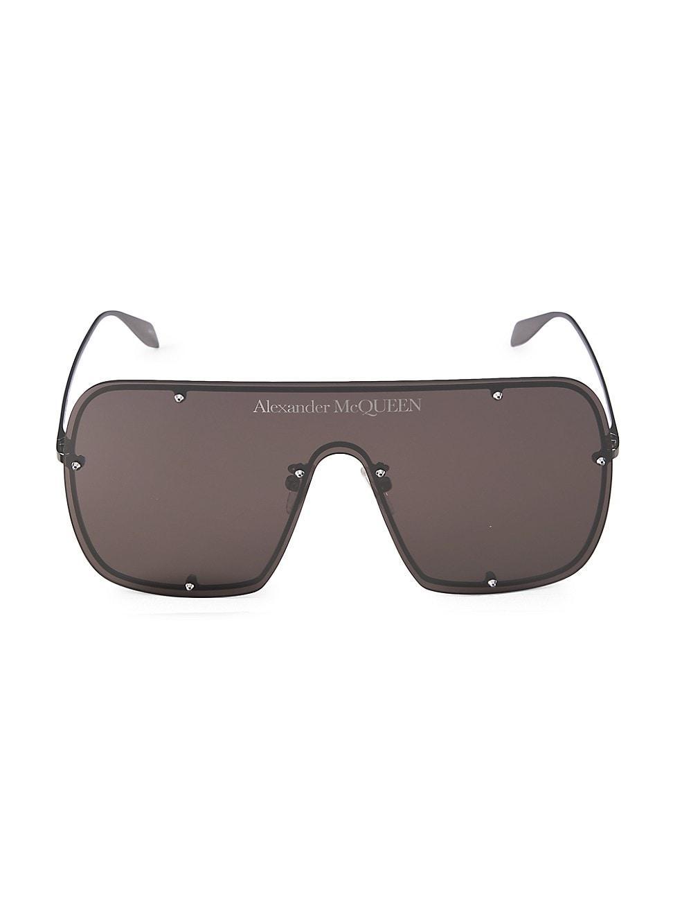 Womens Studs 99MM Mask Sunglasses Product Image