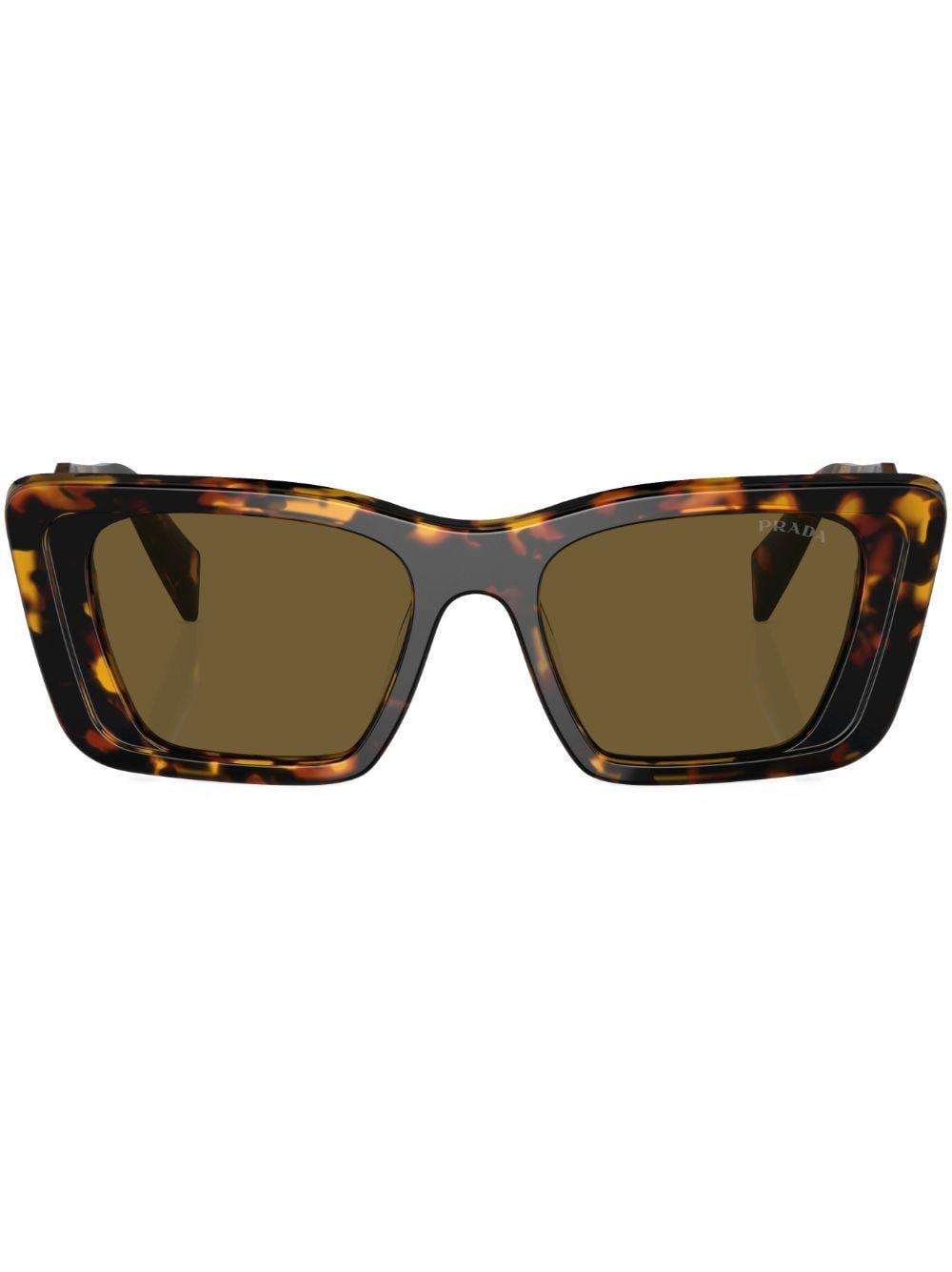 Square-frame Sunglasses In Brown product image