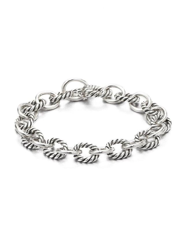 Womens Large Oval Link Bracelet Product Image