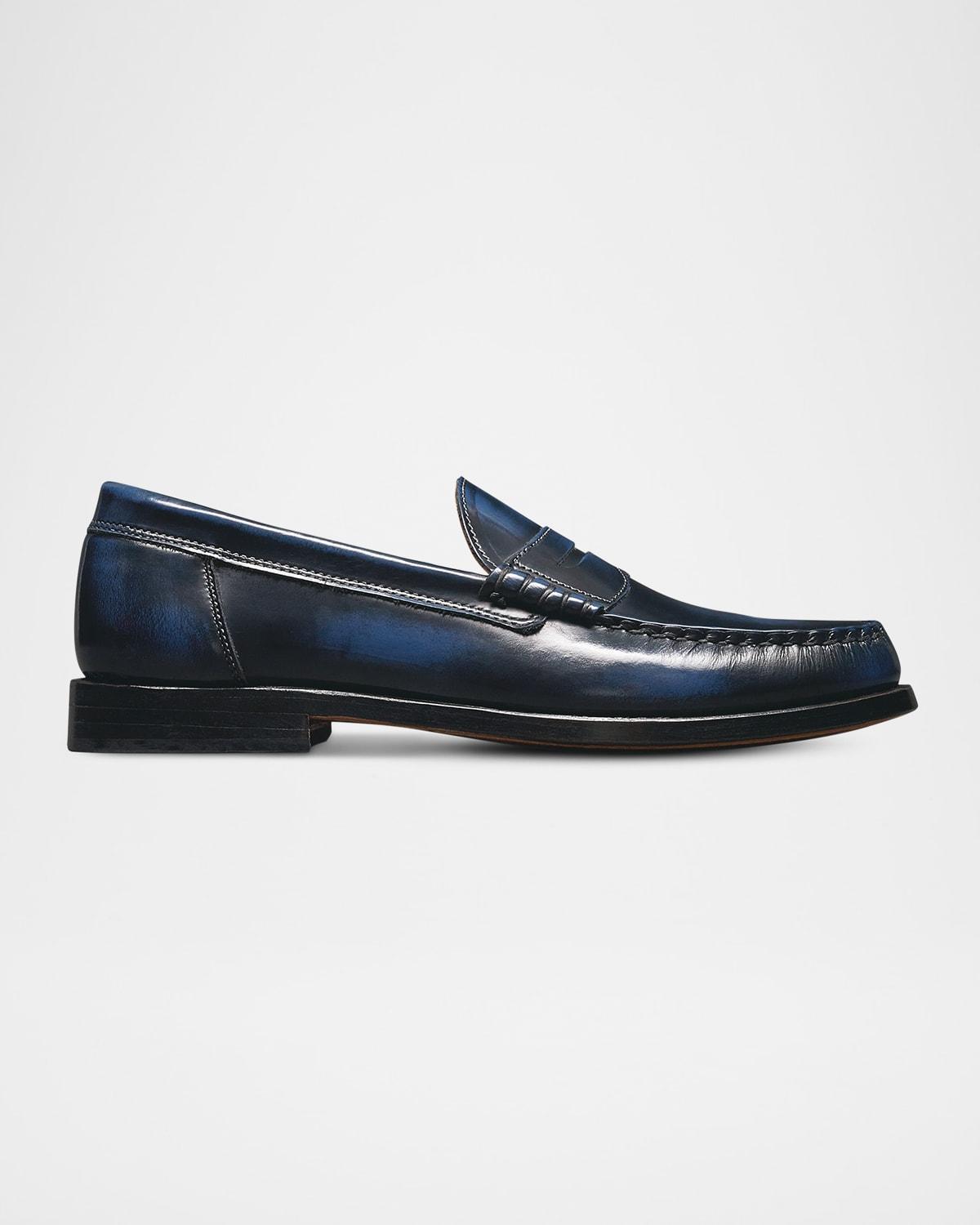 Mens Newman Leather Penny Loafers Product Image