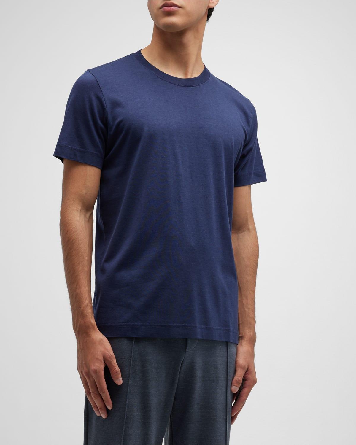 Mens Midweight Lyocell-Cotton T-Shirt Product Image