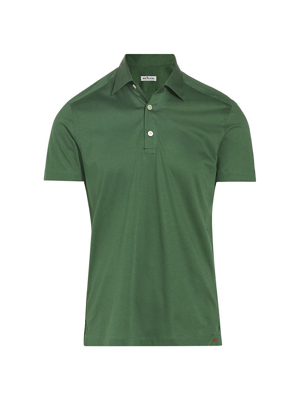 Mens Cotton Polo Shirt Product Image