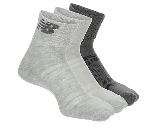 New Balance Womens Quarter Socks 3 Pairs Product Image