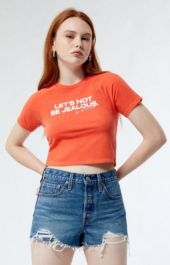 Golden Hour Women's Let's Not Be Jealous Baby T-Shirt Product Image