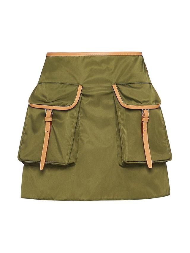 Womens Re-Nylon Miniskirt Product Image