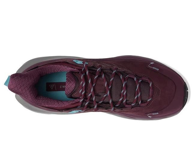 Hoka Women's Kaha 2 Low GORE-TEX(r) (Grape Wine/Coastal Shade) Women's Shoes Product Image