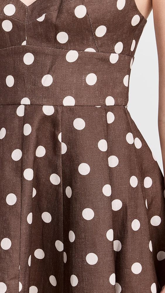 Zimmermann Acacia Fit and Flare Mini Dress | Shopbop Product Image