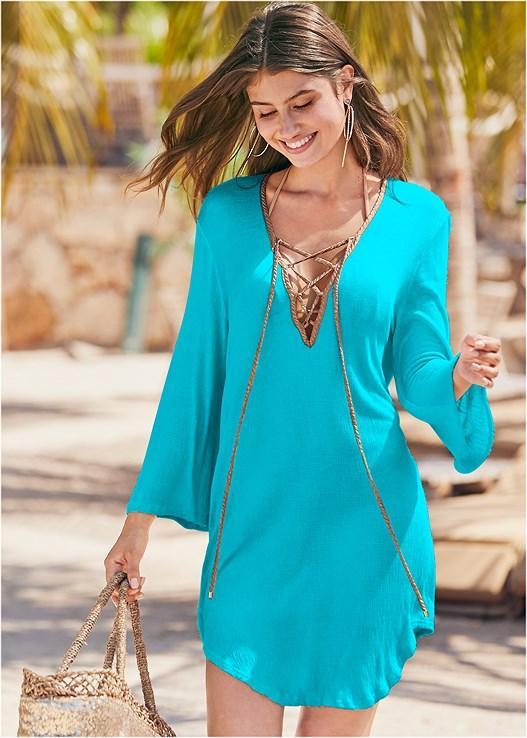 Roman Cover-Up Beach Dress Product Image