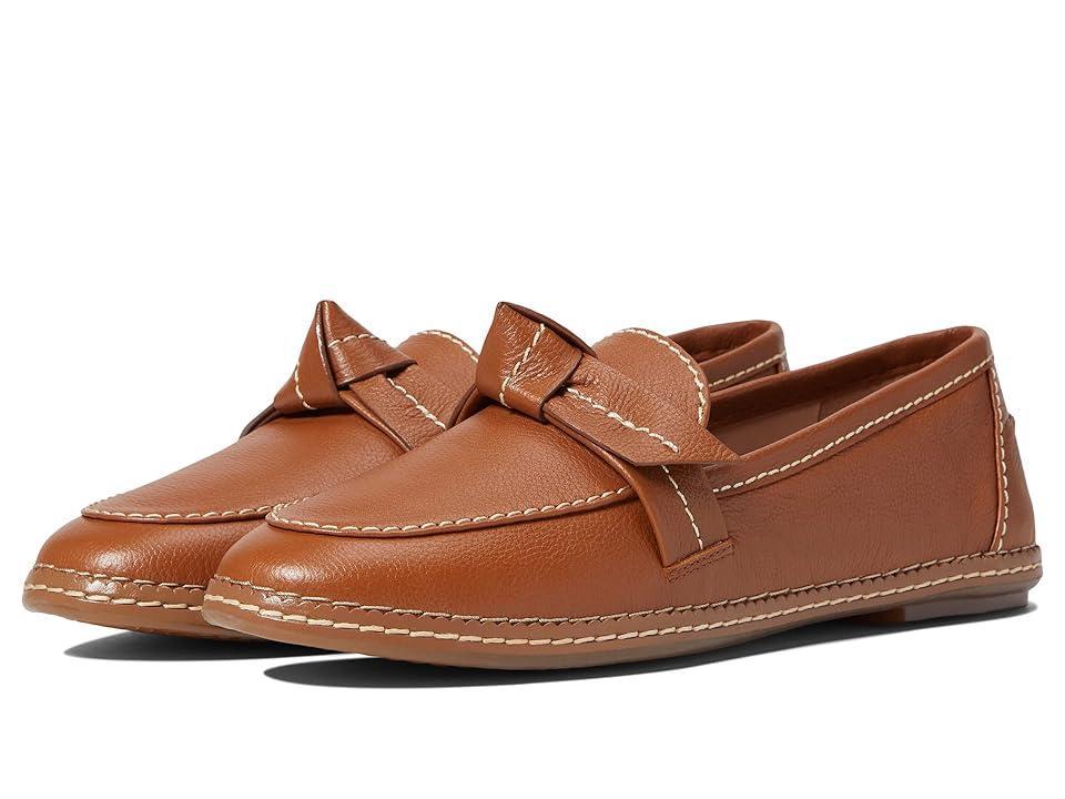 Cole Haan Cloudfeel All Day Bow Loafer (British Tan Leather) Women's Shoes Product Image