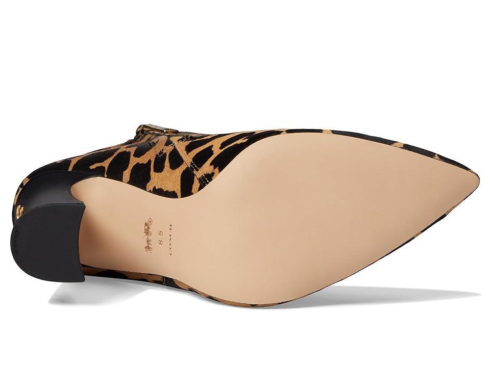 COACH Carter Haircalf Bootie (Leopard) Women's Shoes Product Image