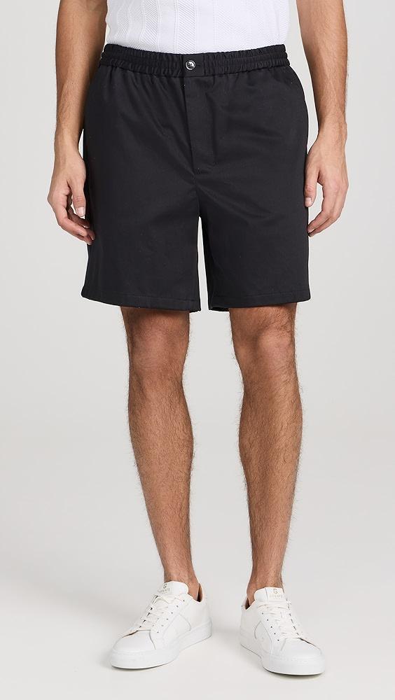 AMI Elasticated Waist Shorts 7.5" | Shopbop Product Image