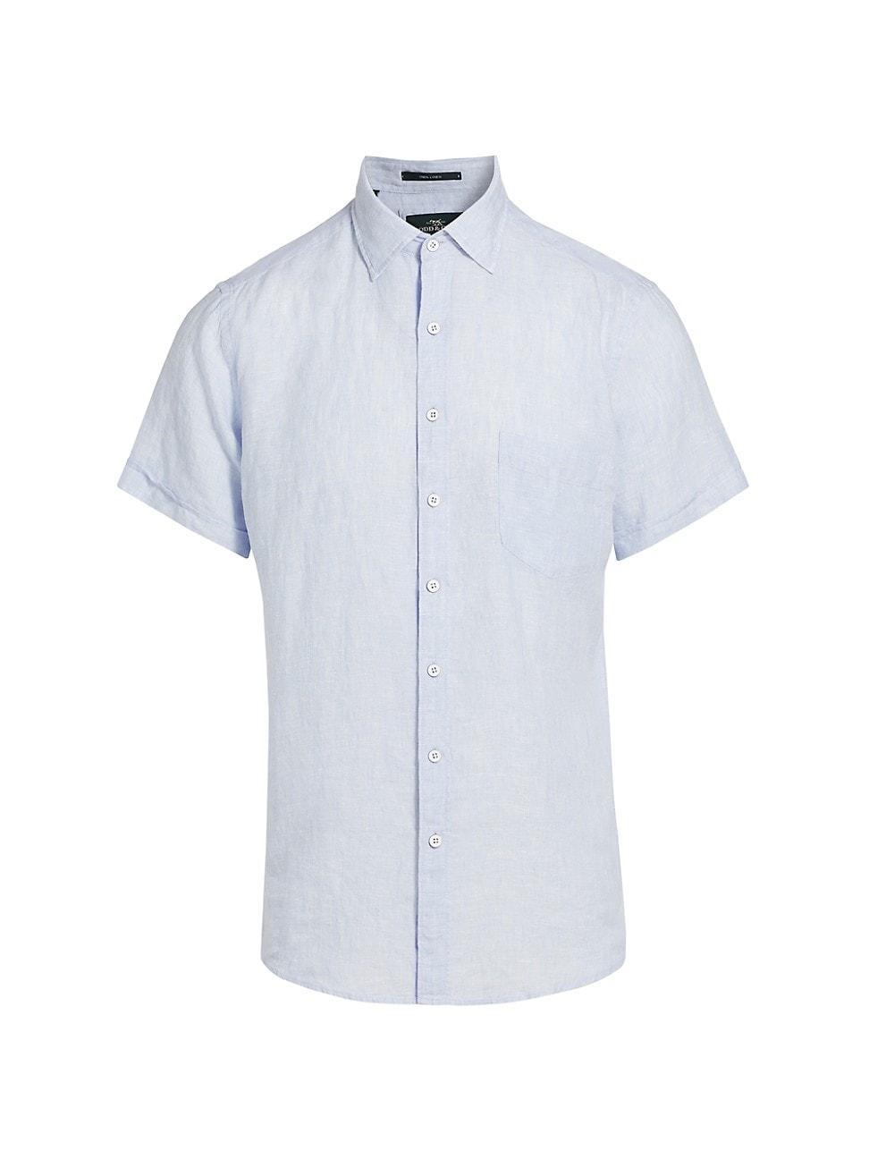 Mens Palm Heights Linen Short-Sleeve Shirt Product Image