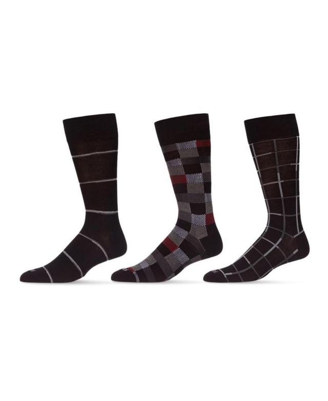 MeMoi Mens Basic Assortment Socks, Pack of 3 Product Image