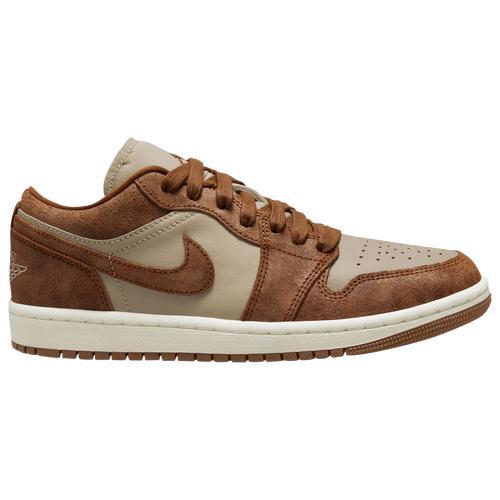 Jordan Womens Jordan AJ 1 Low SE - Womens Basketball Shoes Legend Brown Product Image