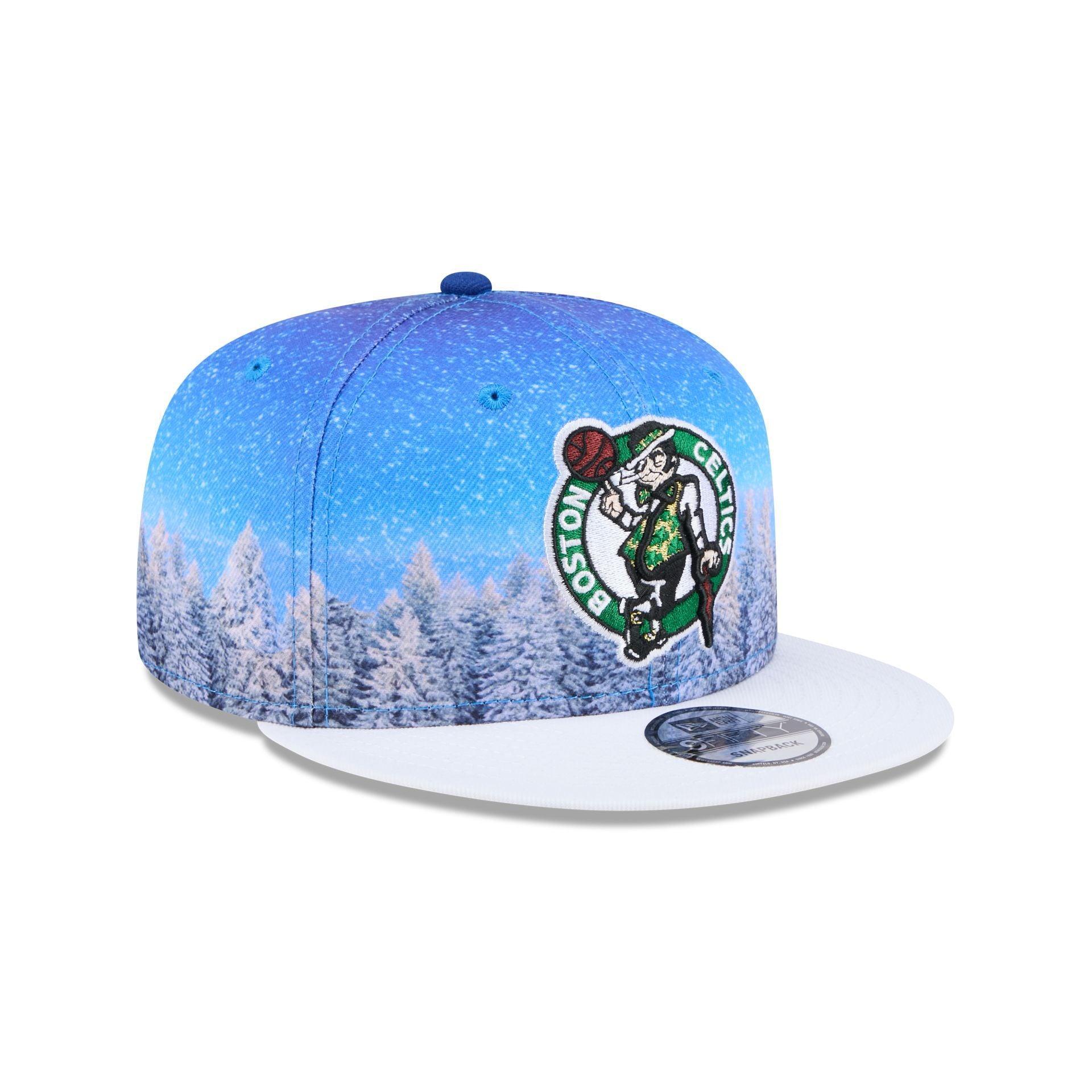 Boston Celtics Winter Photoreal 9FIFTY Snapback Hat Male Product Image