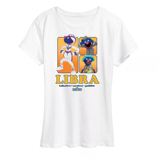 Womens Sesame Street Grover Libra Graphic Tee Product Image