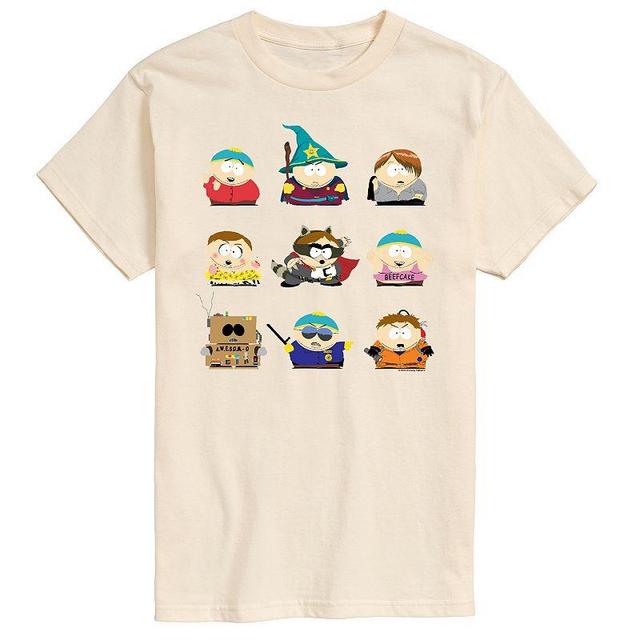 Mens South Park Cartman Grid Tee Product Image