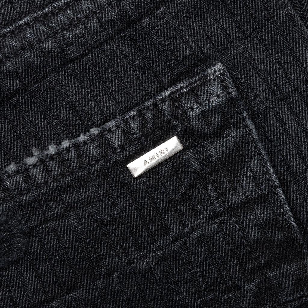 Jacquard Carpenter Jean - Faded Black Male Product Image