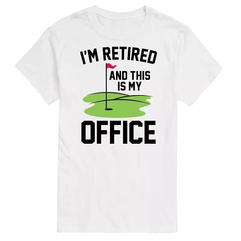 Mens Im Retired This Is My Office Tee Product Image