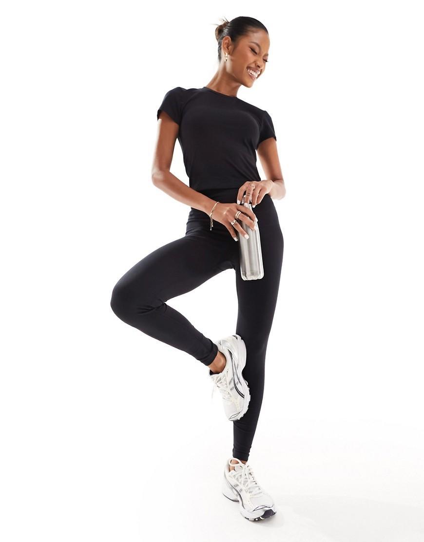 ASOS 4505 Icon Hourglass soft touch yoga legging-Black Product Image