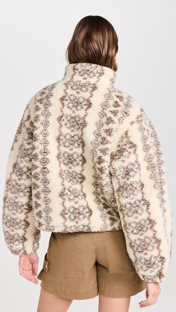 Isabel Marant Étoile Mackensys Sherpa Bomber | Shopbop Product Image