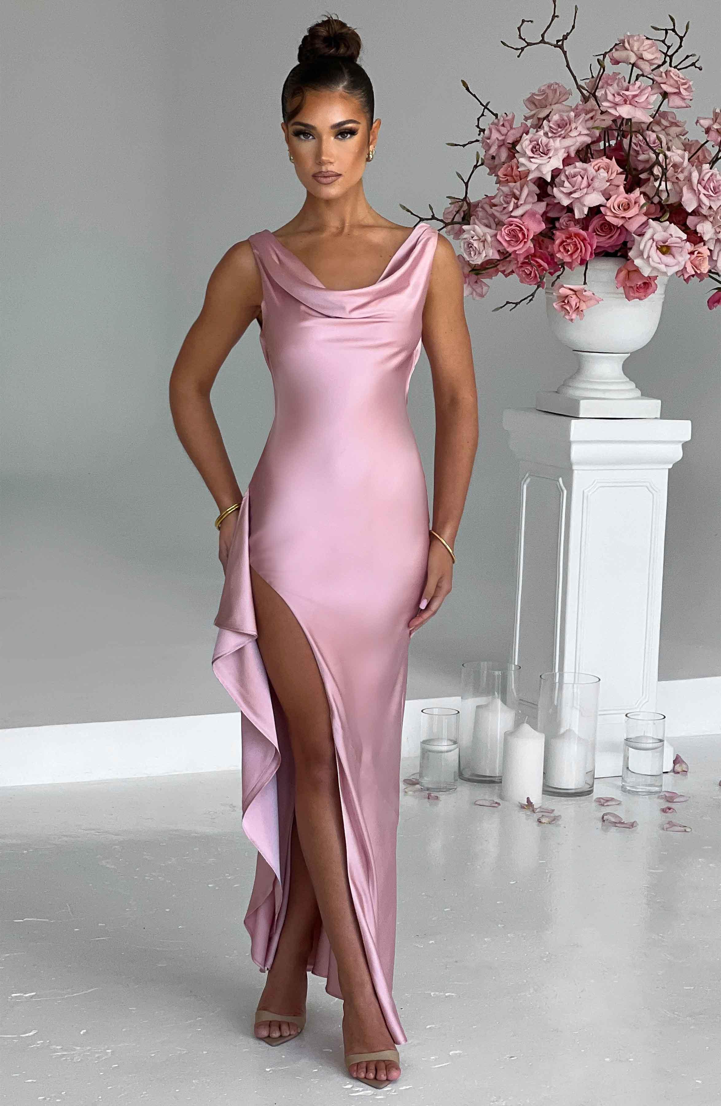 Marilyn Maxi Dress - Blush Product Image