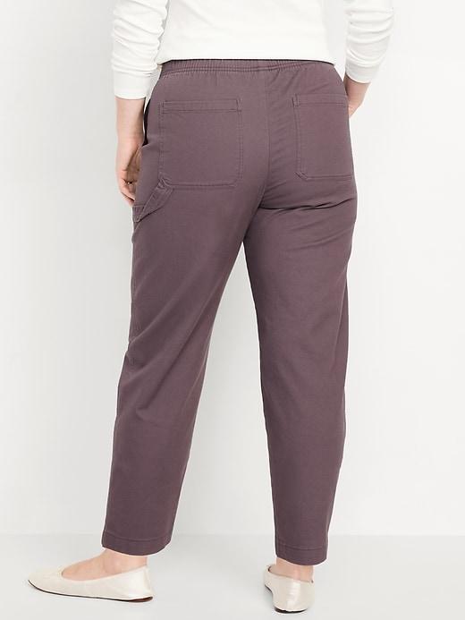 High-Waisted Pulla Utility Pants Product Image