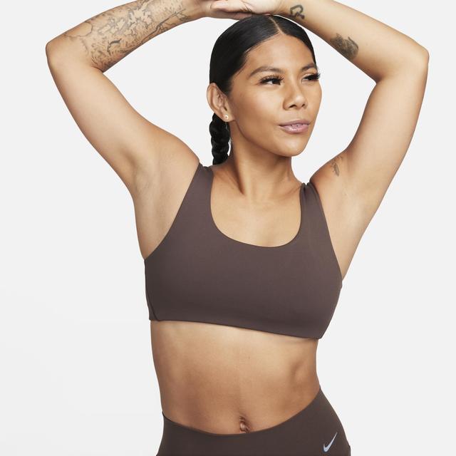 Nike Womens Alate All U Light-Support Lightly Lined U-Neck Sports Bra Product Image