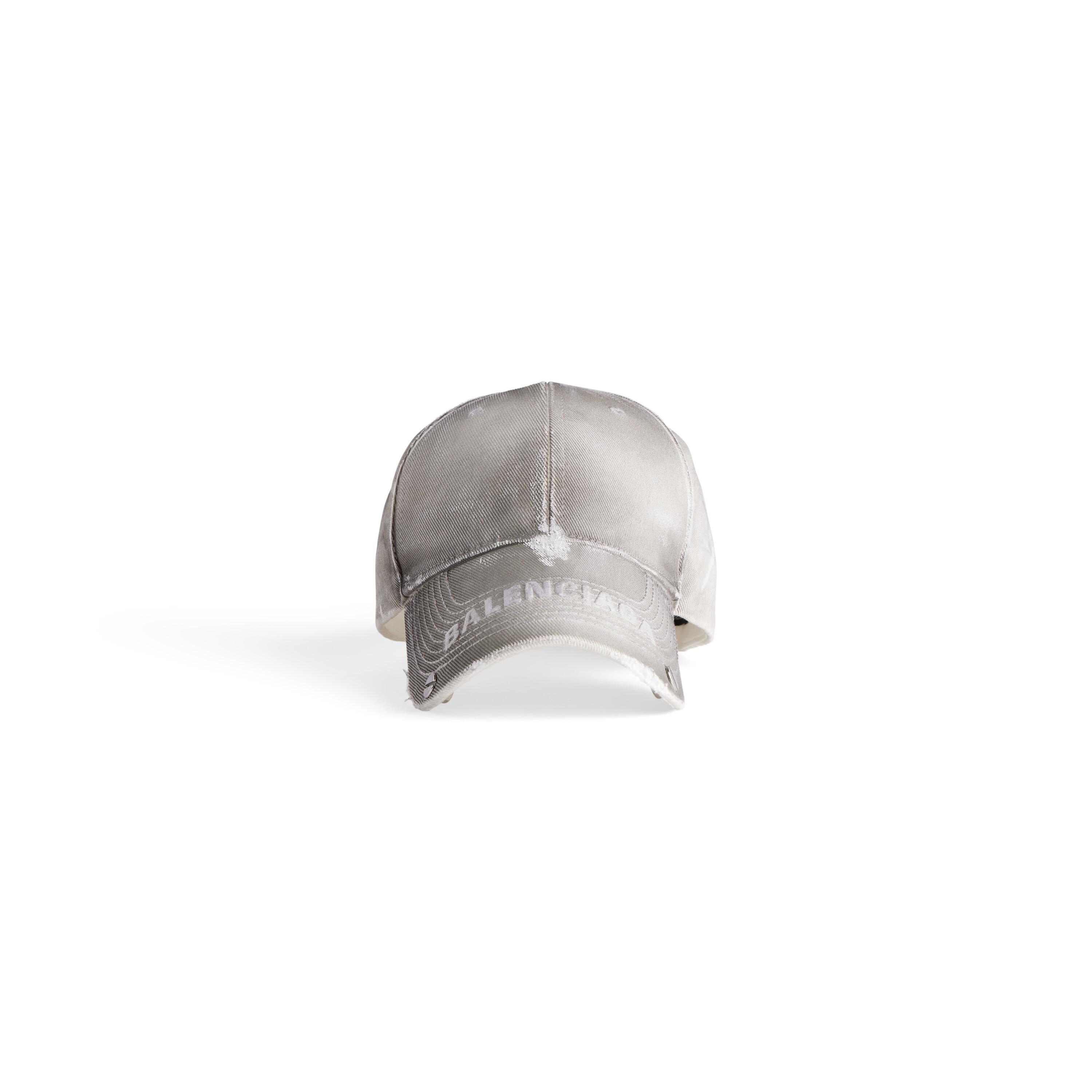 Women's Studded Cap in White product image