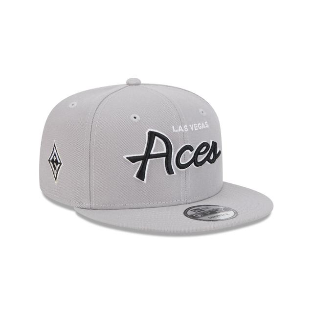 Las Vegas Aces Script 9FIFTY Snapback Hat Male Product Image