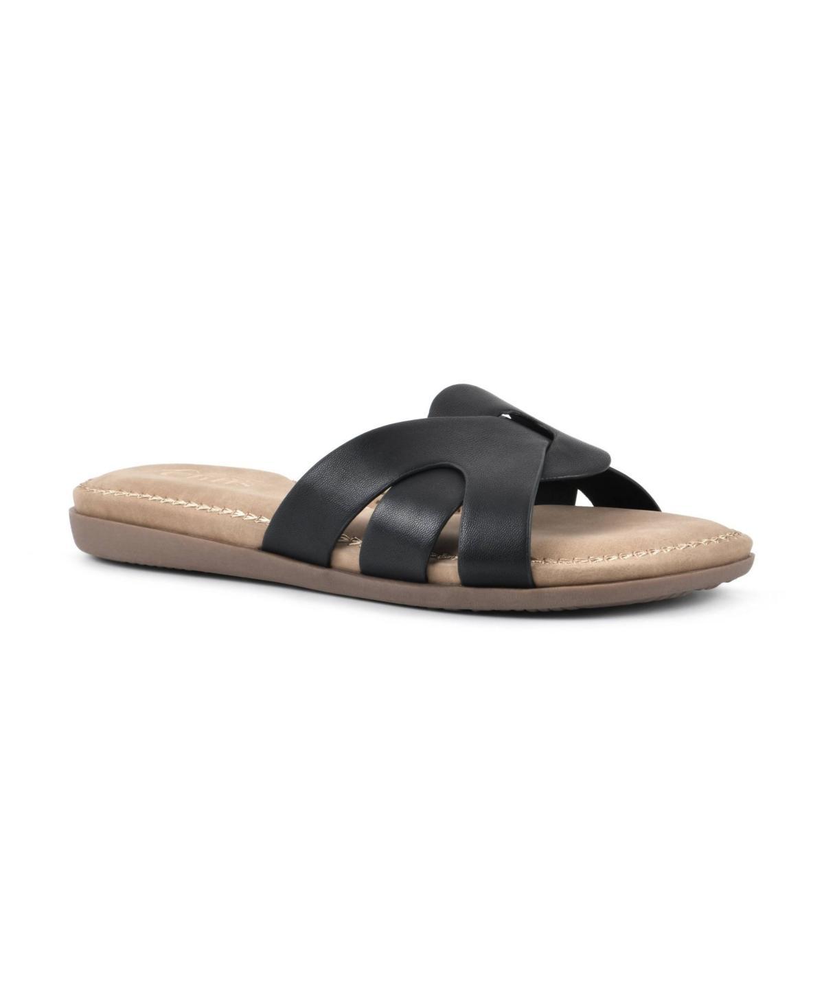 Cliffs by White Mountain Fortunate Womens Slide Sandals Product Image