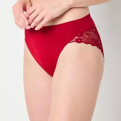 Ambrielle Seamless  Lace High Cut Panty 12p050 Product Image