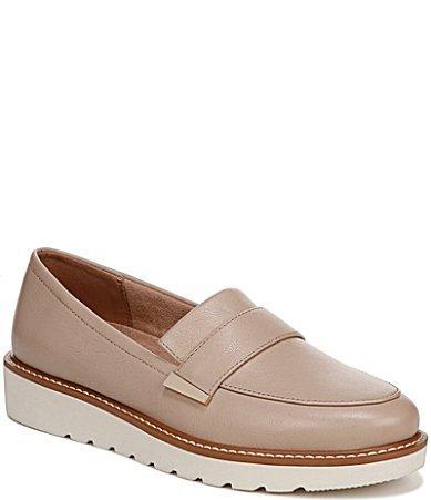 Naturalizer Adiline Leather Slip-On Lightweight Wedge Loafers Product Image