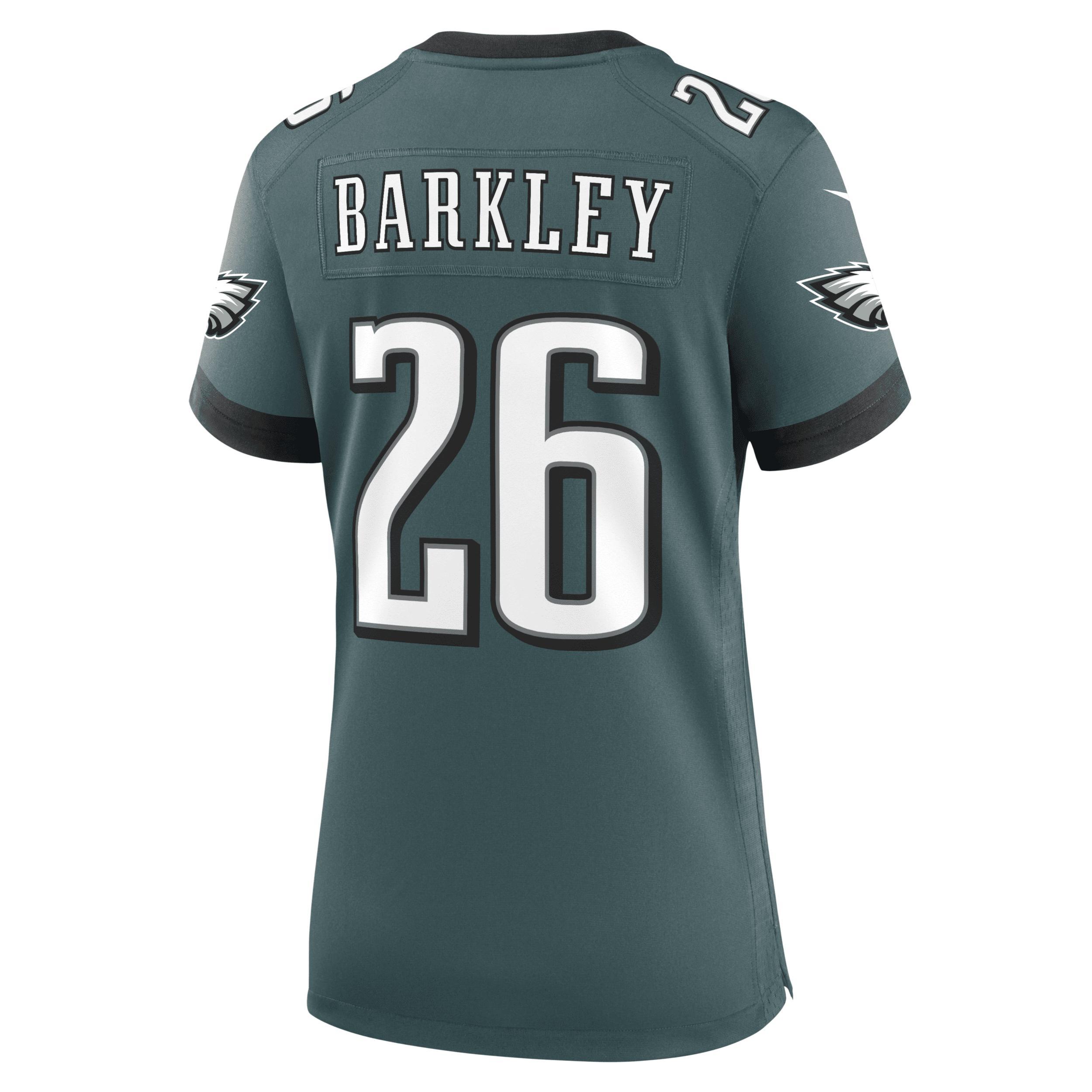 Womens Nike Saquon Barkley Midnight Philadelphia Eagles Game Player Jersey Product Image