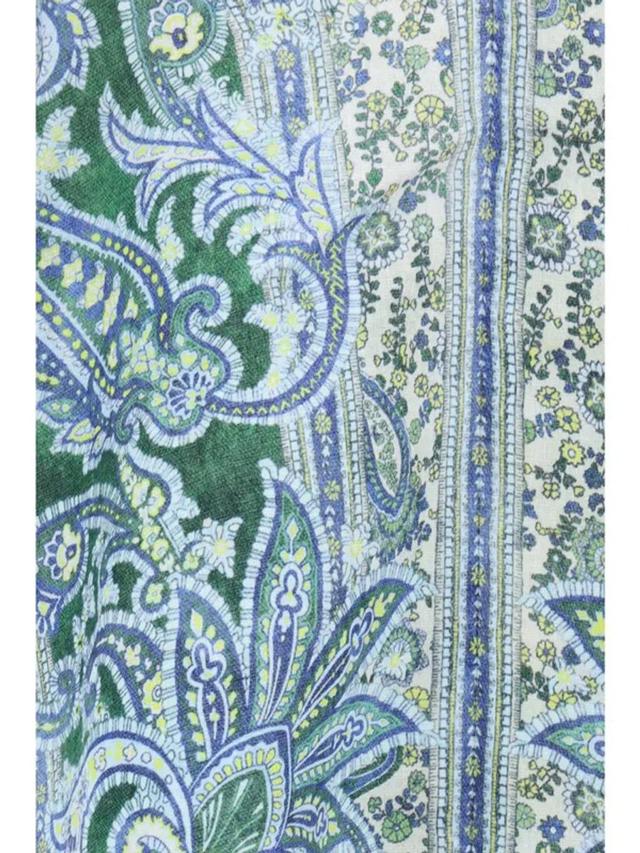 Dresses In Green Paisley Product Image