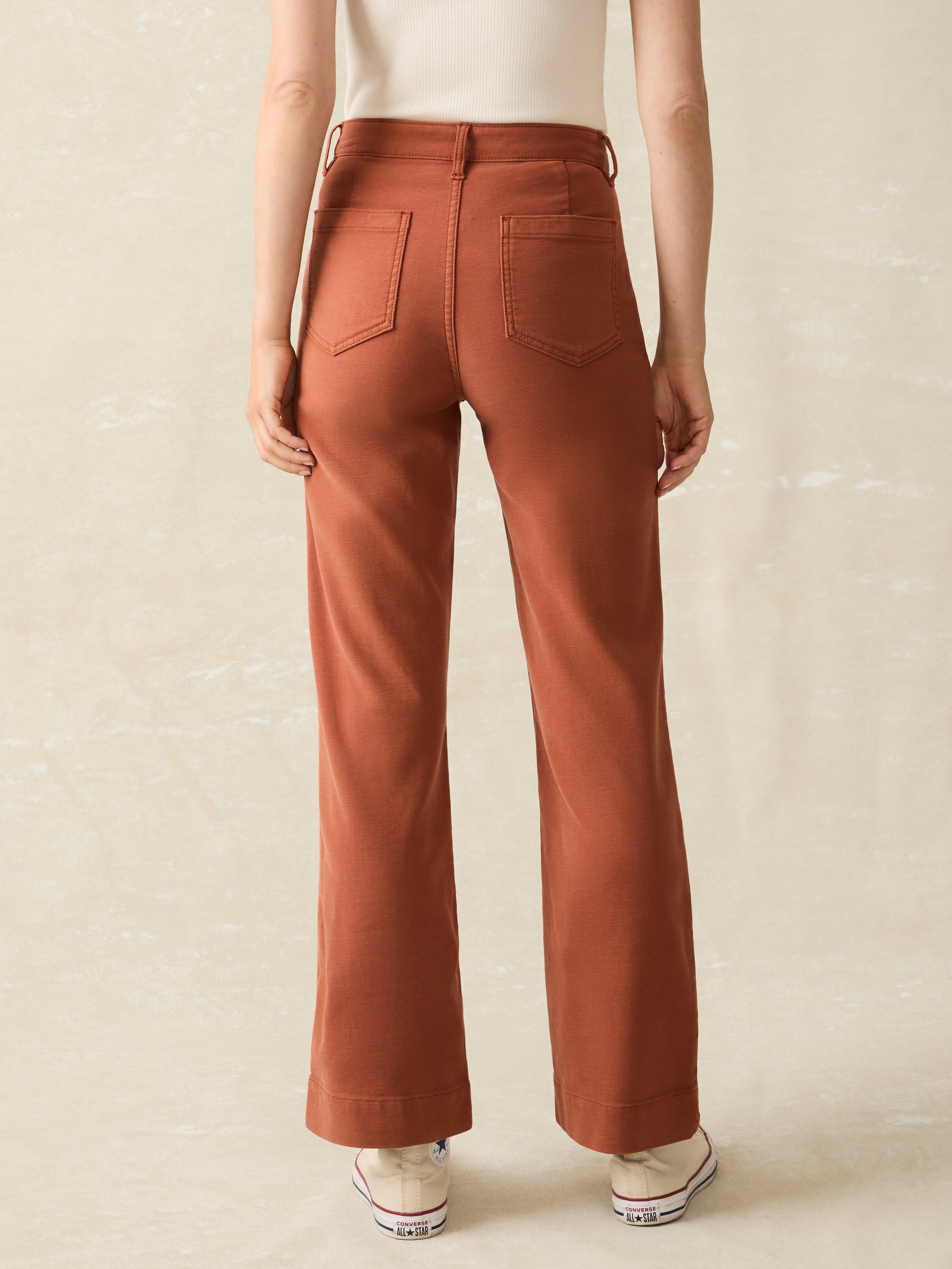 Stretch Terry Patch Pocket Pant - Imperial Topaz Female Product Image