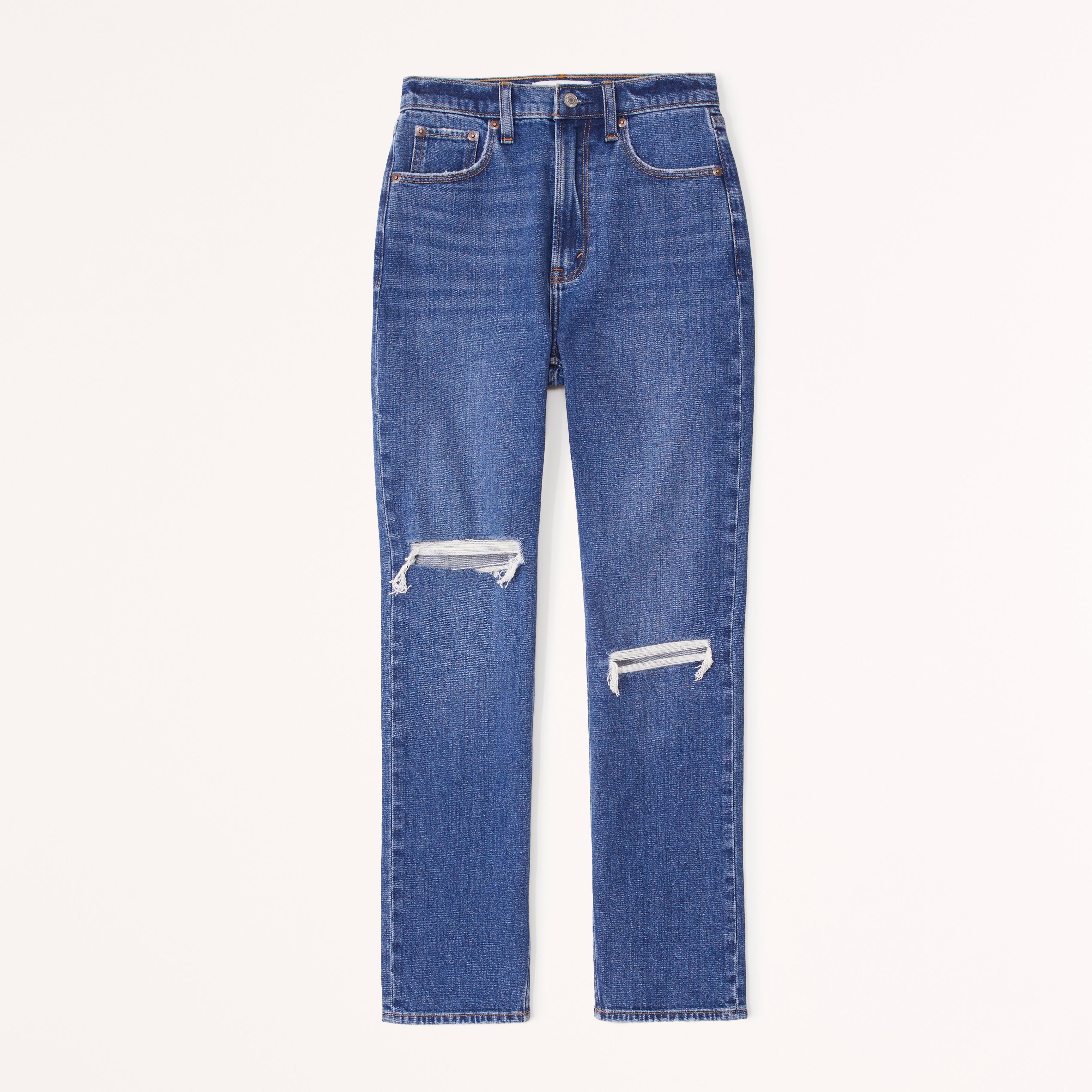 Curve Love Ultra High Rise Ankle Straight Jean Product Image