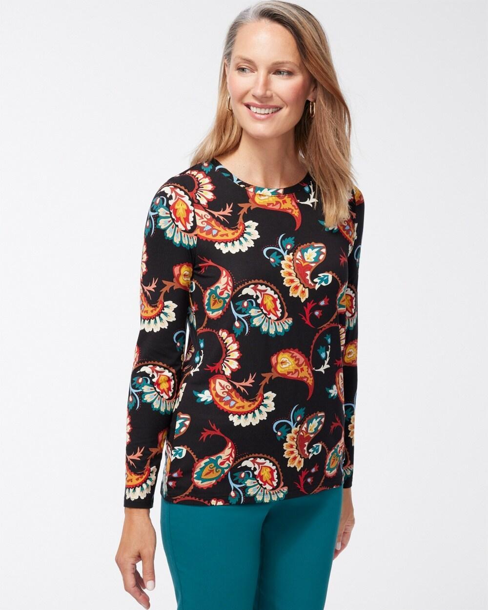 Women's Touch of Cool Paisley Layering Tee product image