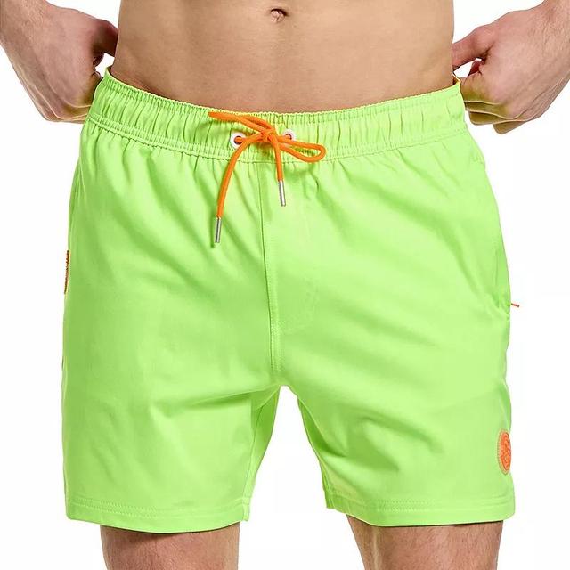 Mens OppoSuits Neon Lucky Lime Swim Trunks Product Image