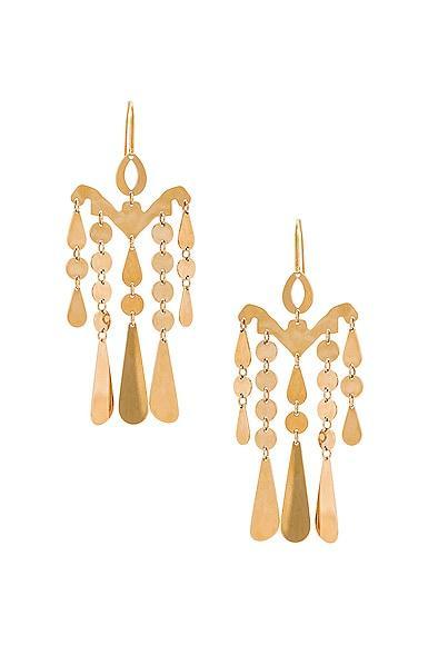 Isabel Marant Malina Earrings in Metallic Product Image