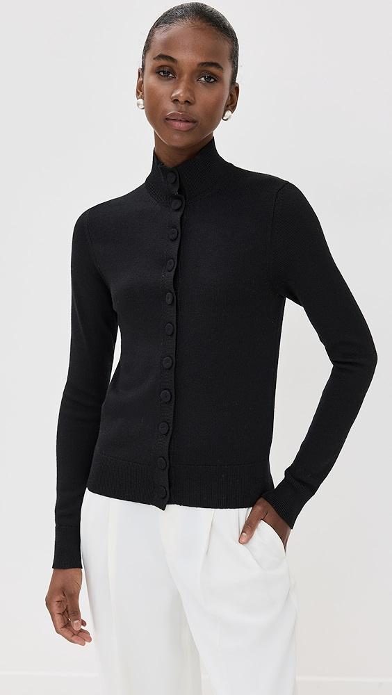 Another Tomorrow Turtleneck Cardigan | Shopbop Product Image