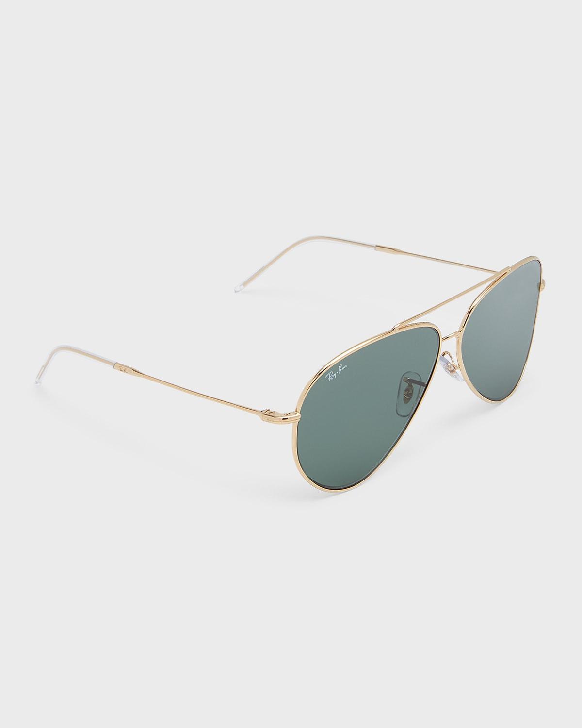 Mens RBr0101s 59MM Aviator Sunglasses Product Image