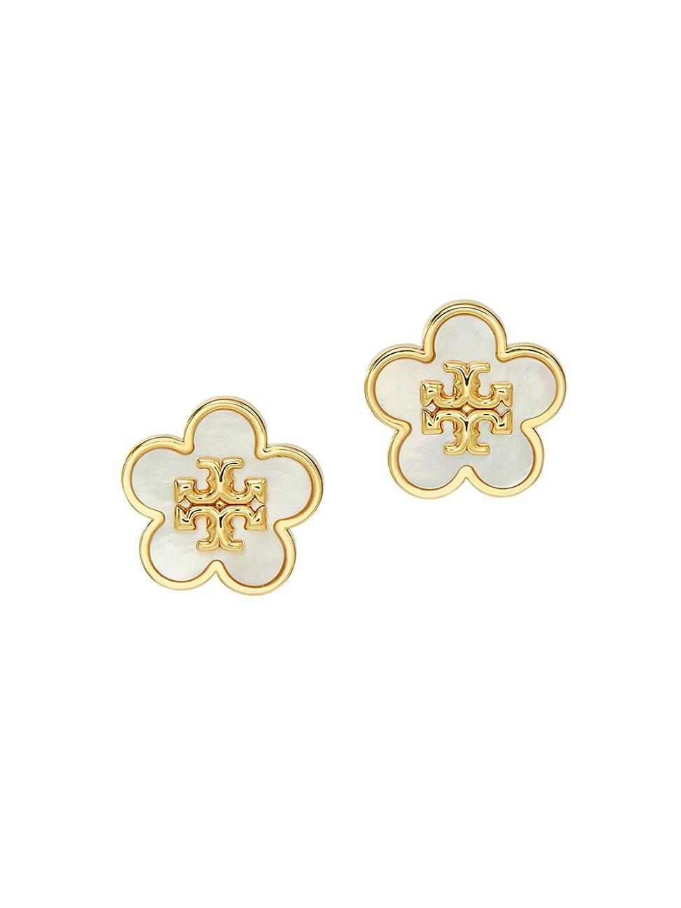 Tory Burch Flower Stud Earrings Product Image