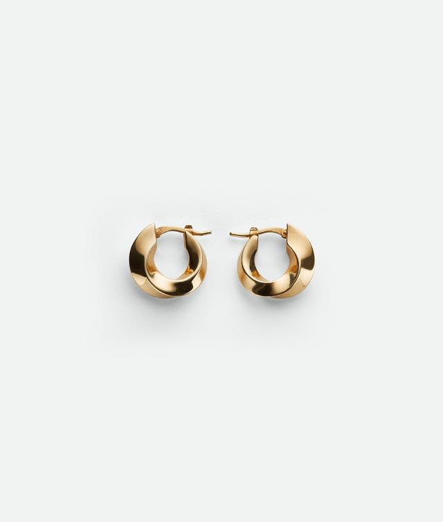 Twist Hoop Earrings Product Image